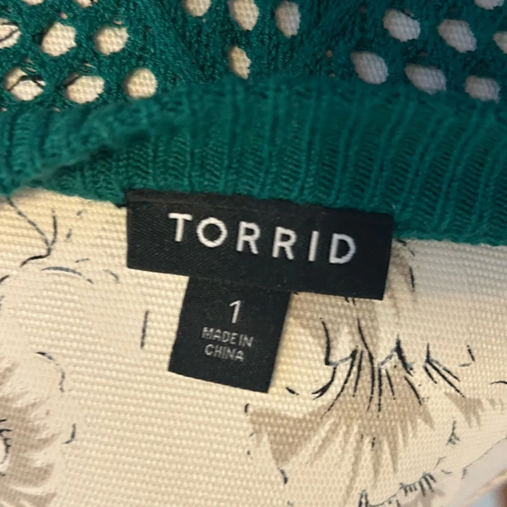 torrid pointelle pullover